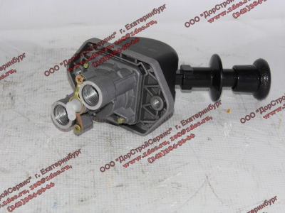 Кран стояночного тормоза DF 2 выхода DONG FENG (ДОНГ ФЕНГ) 3517010-C0100 для самосвала фото 1 Владивосток