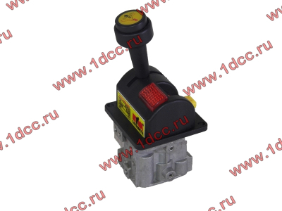 Кран управления подъемом кузова в кабине (4 вывода+ выключатель КОМ HYVA) H/F HOWO (ХОВО) 14750667H+ фото 1 Владивосток