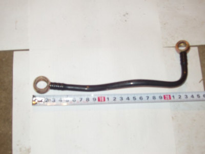 Шланг ТНВД №1 пластик, гайки M14, изогнутый H HOWO (ХОВО) VG1560070025 фото 1 Владивосток