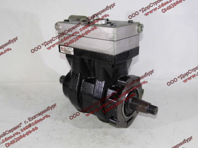 Компрессор пневмотормозов 2-х цилиндровый H2 HOWO (ХОВО) VG1560130080 фото 1 Владивосток