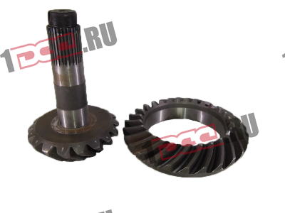 Коническая пара редуктора среднего моста (29х17//// 45 шлицов) F J6 FAW (ФАВ) 2402036-AOE/2402037 для самосвала фото 1 Владивосток