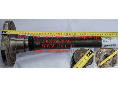 Вал проходной редуктора среднего моста 180х4 отв. F J6 FAW (ФАВ) 2502161-AOE для самосвала фото 1 Владивосток