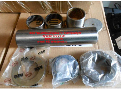 Шкворень с втулками, подшипником (комплект) SH F3000 SHAANXI / Shacman (ШАНКСИ / Шакман)  фото 1 Владивосток