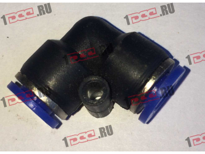 Фитинг быстрого соединения угол 90 d-6 HOWO (ХОВО)  фото 1 Владивосток