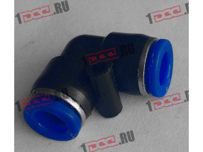 Фитинг быстрого соединения угол 90 d-8 HOWO (ХОВО)  фото 1 Владивосток