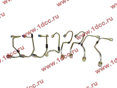 Трубки высокого давления, комплект на ДВС 8шт WP10E3 SHAANXI / Shacman (ШАНКСИ / Шакман) 612600080633(-640) фото 1 Владивосток