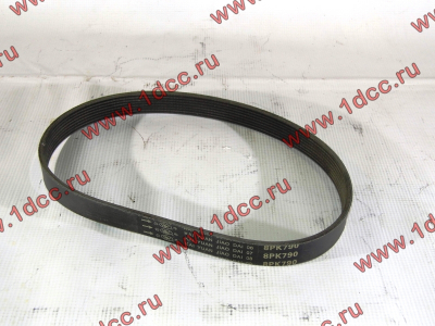 Ремень 8PK790 генератора CDM 855 Lonking CDM (СДМ) 612600090201 фото 1 Владивосток