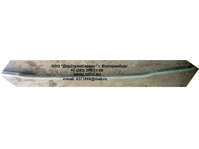 Лист задней рессоры Н.О. №01 L-1640 (изогнутый) H3 HOWO (ХОВО) WG9725520283-1 фото 1 Владивосток