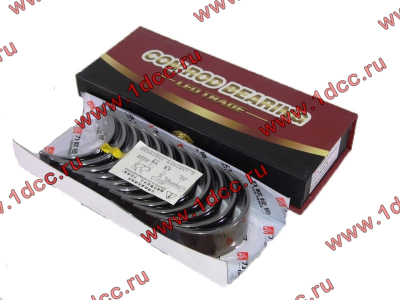 Вкладыши шатунные стандарт +0.00 (12шт) WD615/WP10 (VG1540030015/16) КАЧЕСТВО HOWO (ХОВО) LEO100130B фото 1 Владивосток